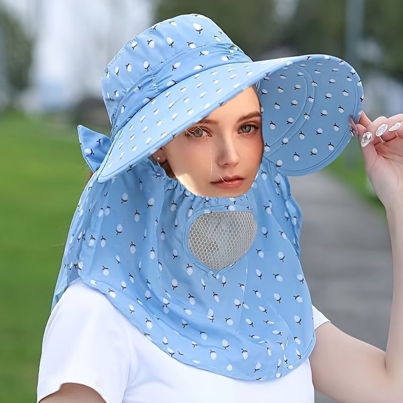 HOW TO MAKE SUN PROTECTION SCARF MASK, face mask sewing tutorial