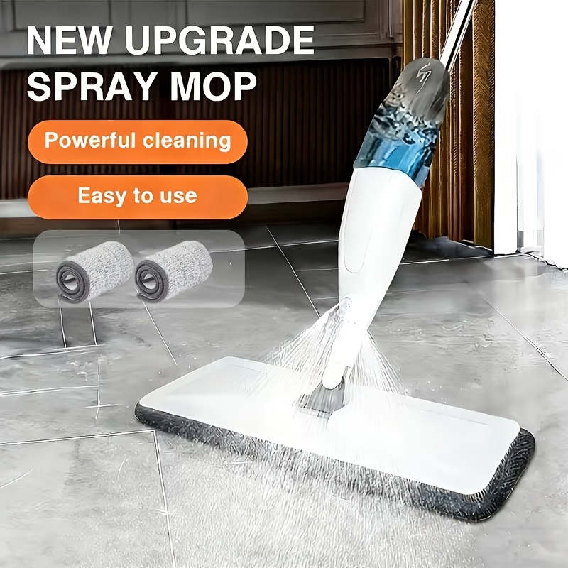 This Multifunctional Microfiber Spray Mop Comes with Replaceable Mop Pads, Making It Ideal for Both Wet And Dry Cleaning on Hardwood, Laminate, Tile, And Ceramic Surfaces. It'S Perfect for Use in Kitchens, Bathrooms, And Living Rooms