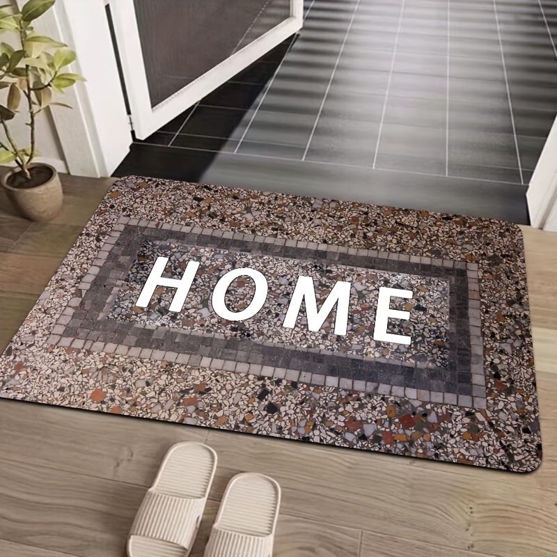 

1pc, Home Door Mat, Indoor Carpet, Outdoor Rug, Non-slip Floor Mat, Home Decor, Room Decor, Farmhouse Decor