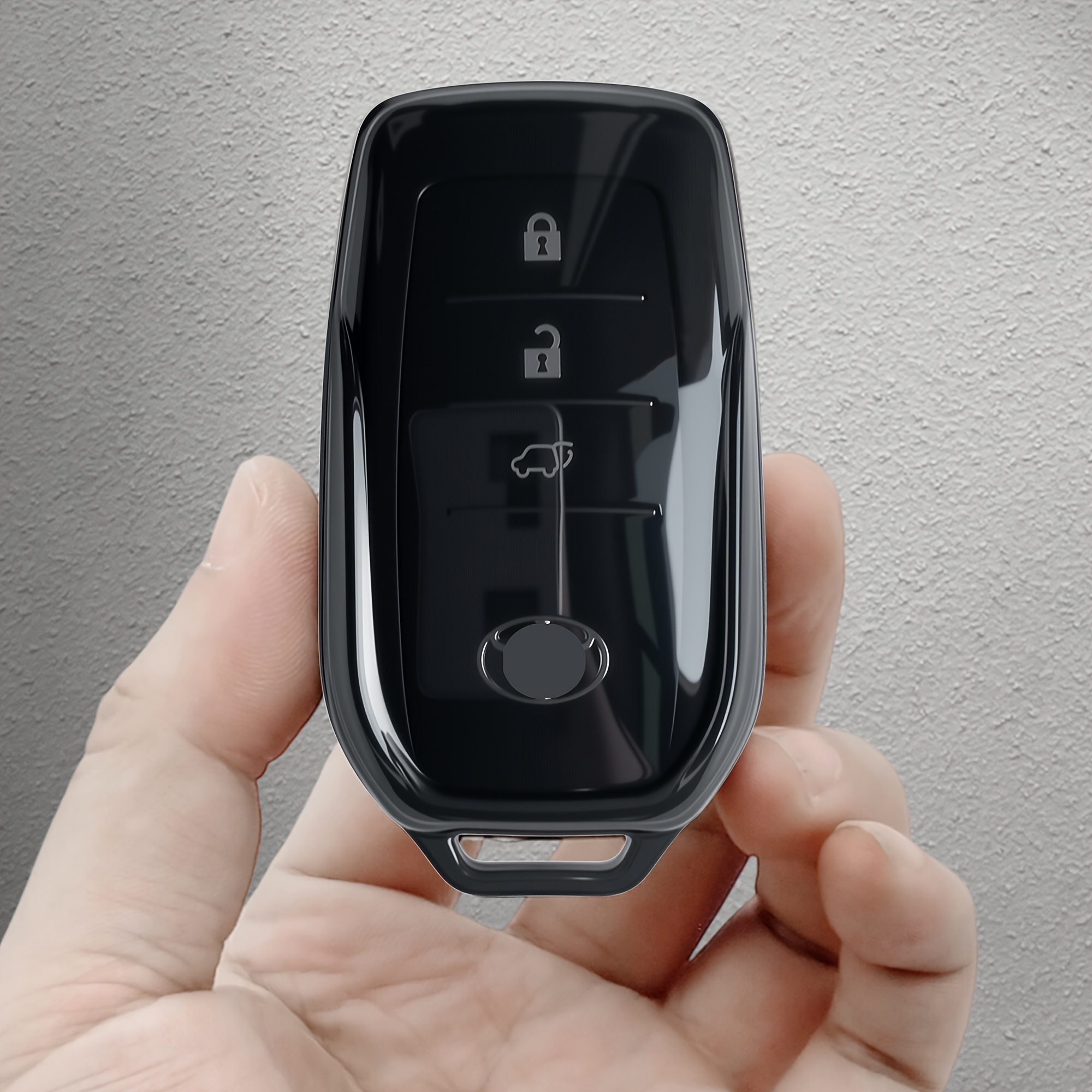 TEMU Soft Tpu Car Key Fob Case Cover For For Rav4 For Camry For Crown For Corolla For Chr For Prius For Highlander For For Hilux For Fortuner For