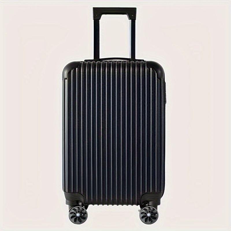 TEMU 20 Inch Pull Rod Suitcase, Large Capacity Student Zipper Gift Box, Boarding Box, Suitcase, Travel Box, Universal Wheel Suitcases