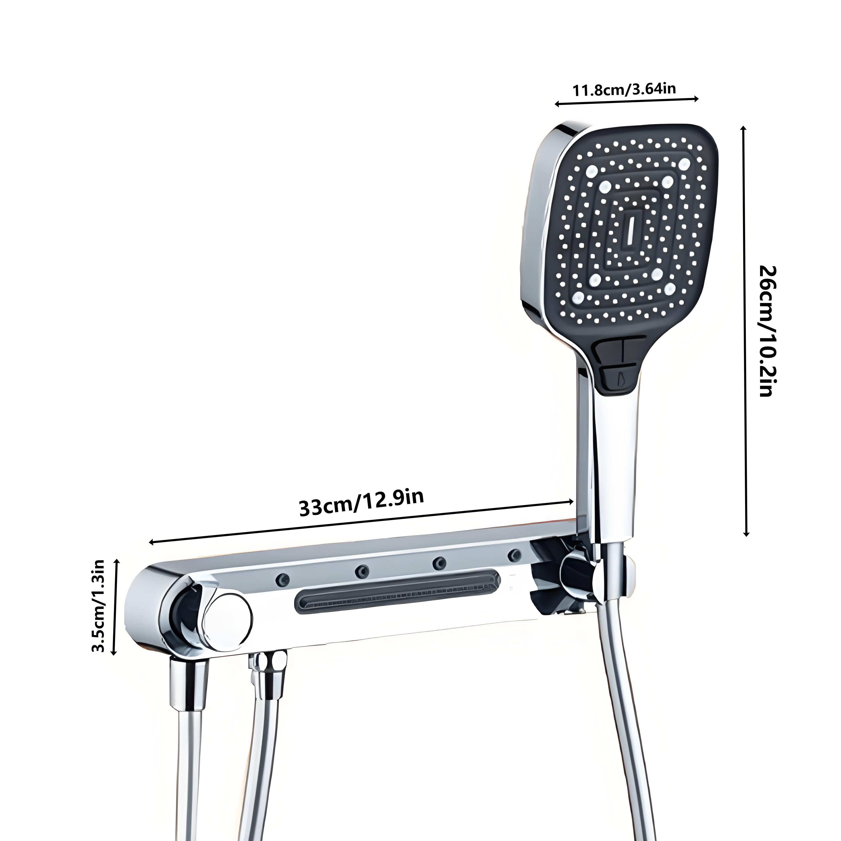 3-Mode Shower Water Outlet Rack & Shower Head Set