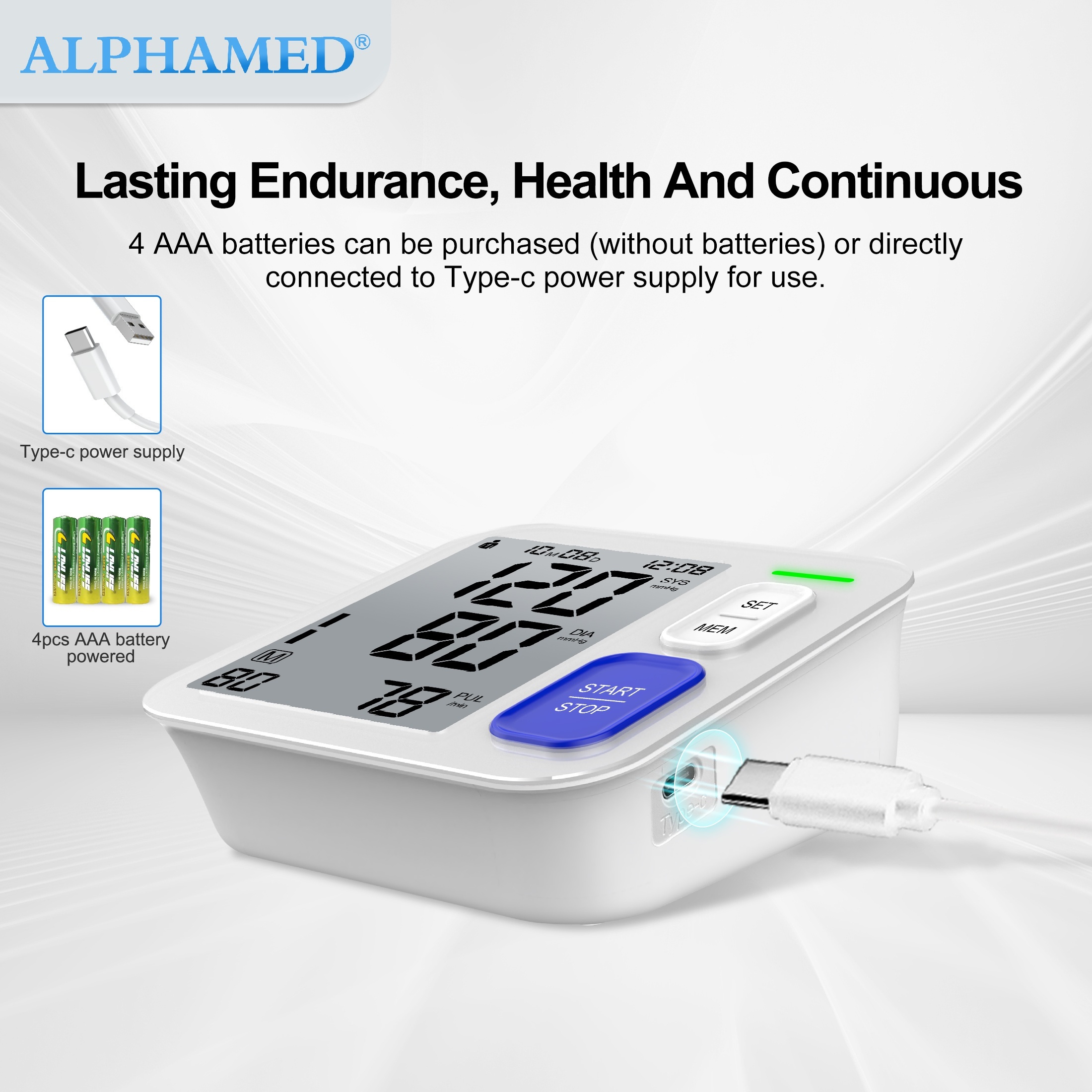   oversized 2 way digital   with 22 42cm   2 90 memory usb cable alarm high   portable   use perfect gift for family parents friends battery not included travel health tool   clear display device Product details 1