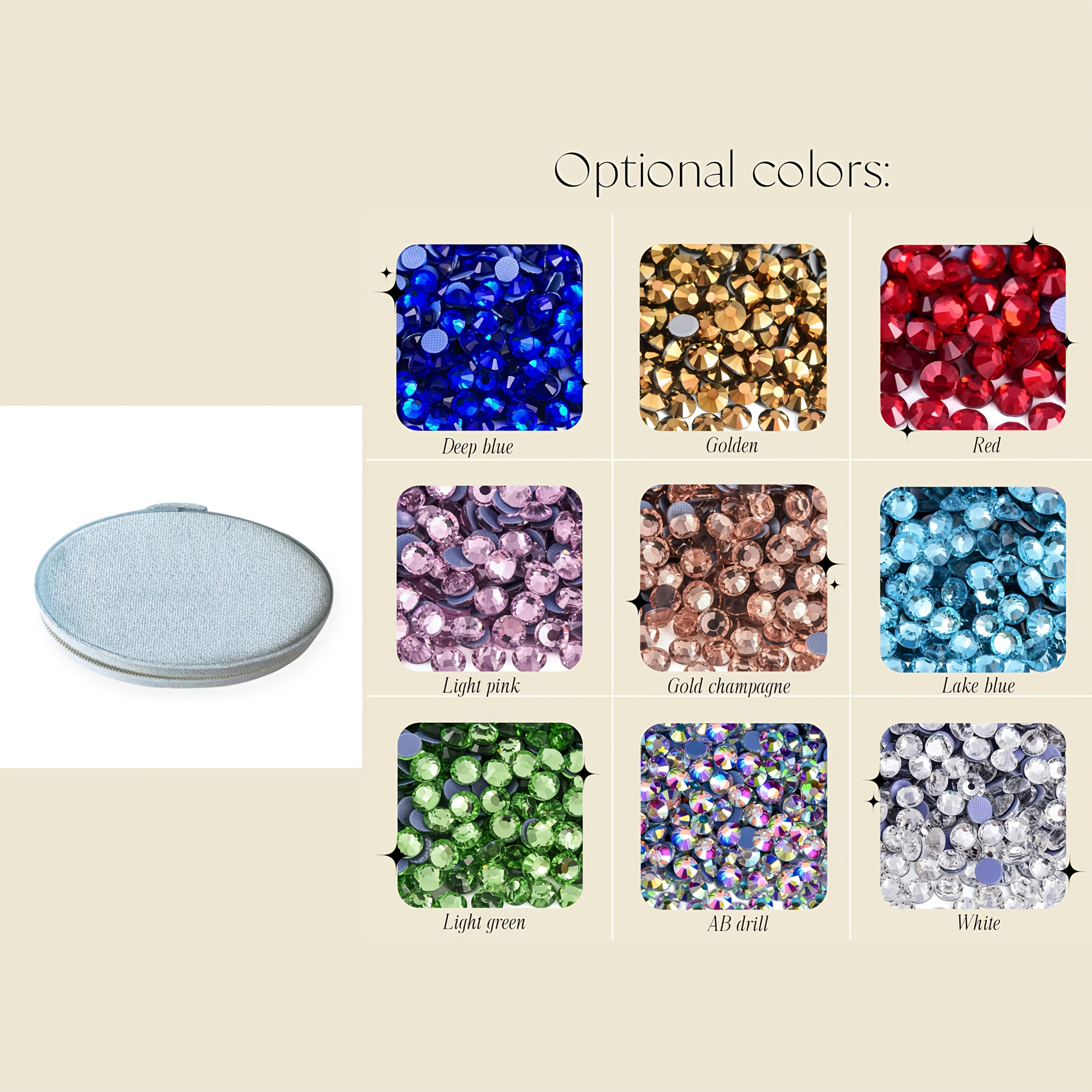 Personalized Rhinestone Custom Jewelry Box