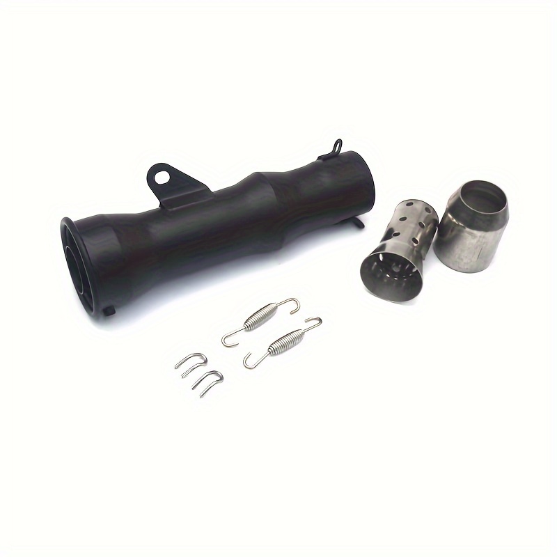 51mm universal motorcycle exhaust pipe modified   for z650 z900 er6n cbr1000rr yzf r1 r3 s1000rr slip on details 3