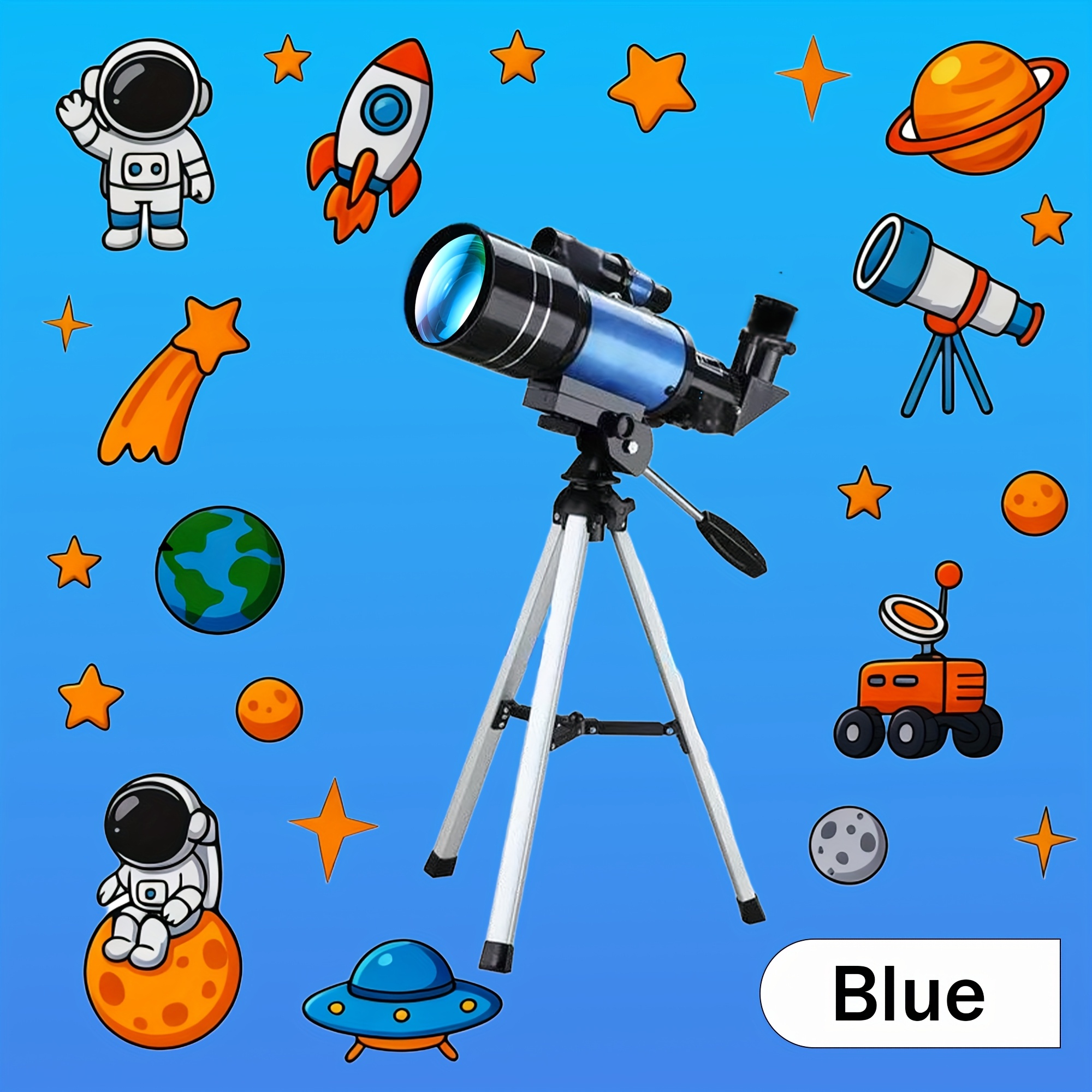 E-shop Professionelles 30070 Astronomisches Teleskop, 150X Zoom, HD, Hohe Vergrößerung, für Tiefraumbeobachtung, Sternenbeobachtung und Betrachtung -