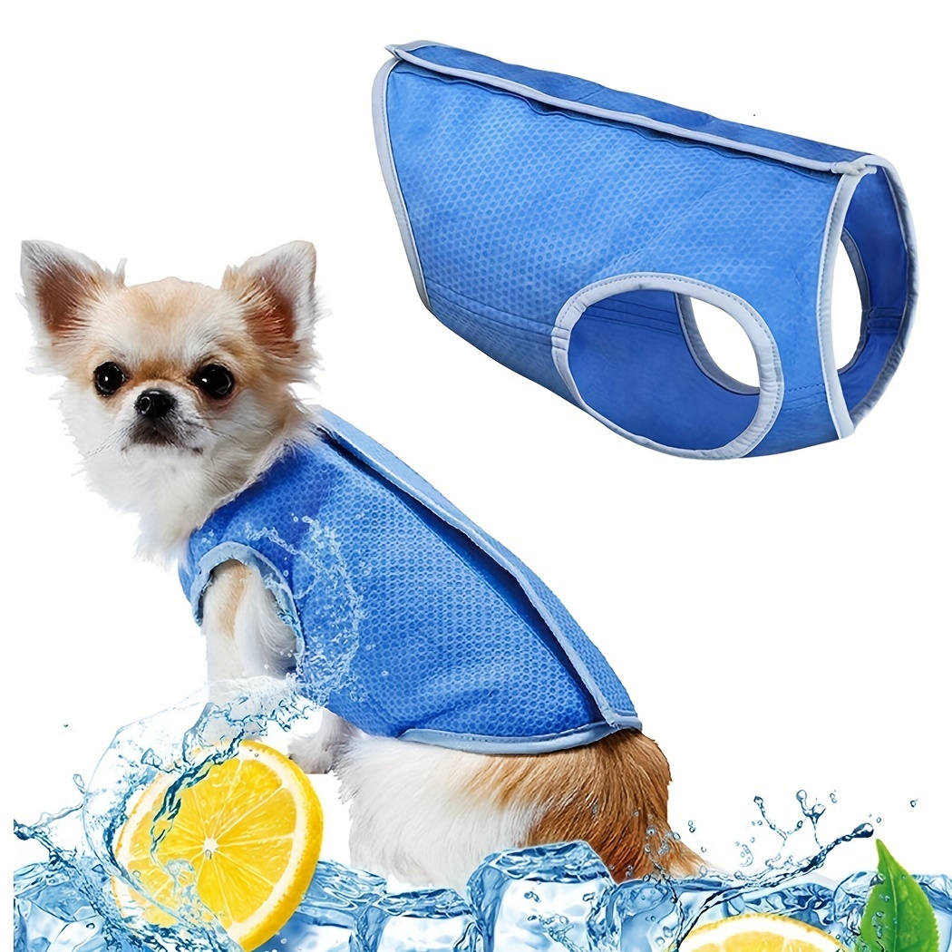 

Dog Summer Cooling Vest, Pet Cooling Clothes Cooling Vest, Dog Clothes Summer Clothes For Dogs Dog Cooling Vest