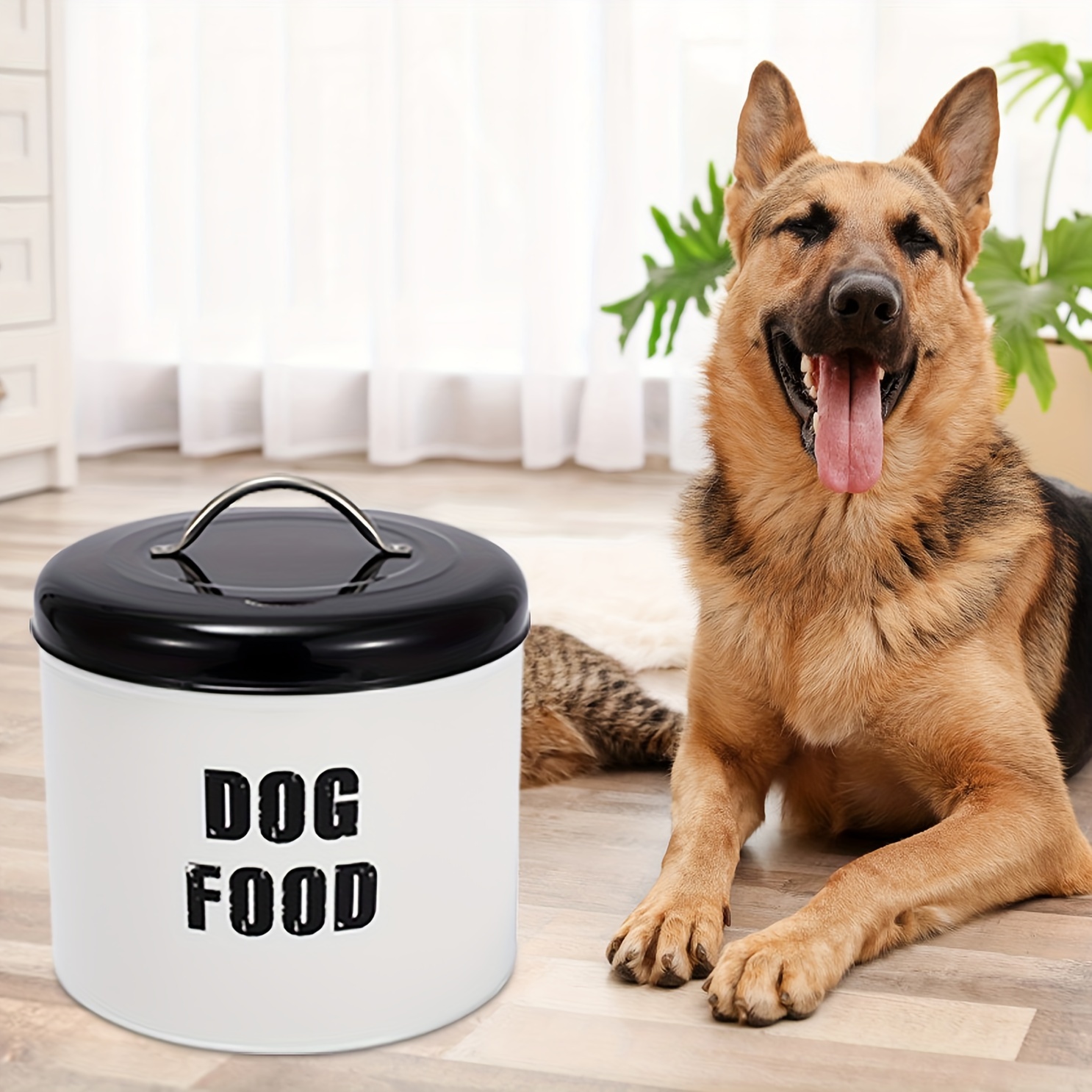 Dog Food Storage Container Metal Pet Food Storage Containers Temu