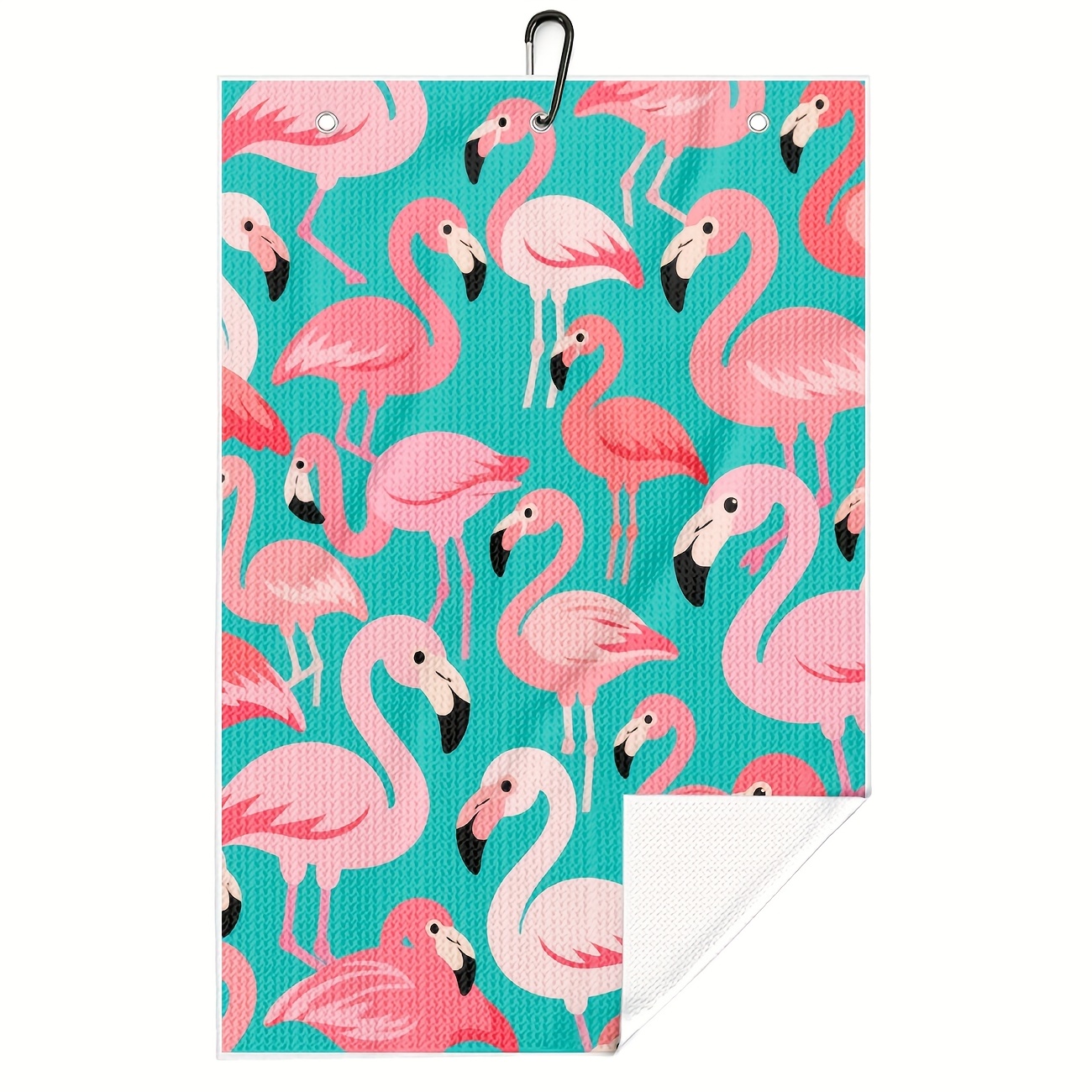 TEMU Serviette de golf, Serviette de golf motif rose, Serviette de sac de golf, Serviette de sac de golf pour homme, Serviette de golf pour femme,