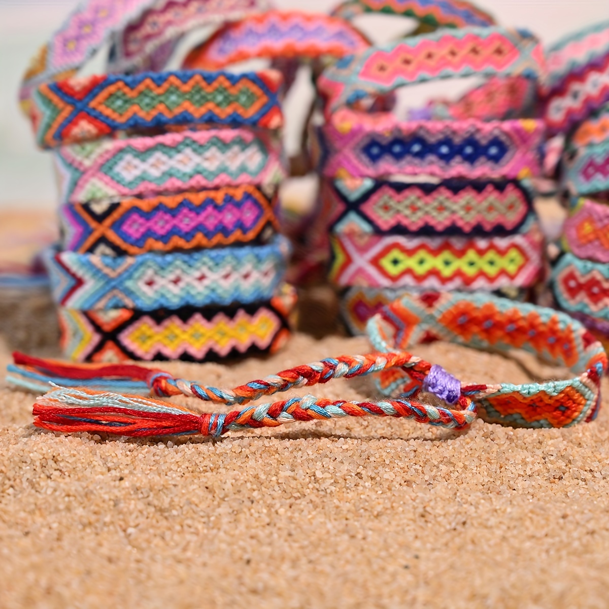 Braccialetto Di Perline Di Perline Di Riso Della Boemia Braccialetti Dellamicizia Intrecciati A Mano Colorati Regalo Creativo 8 Sytle Da 1,06 € | DHgate