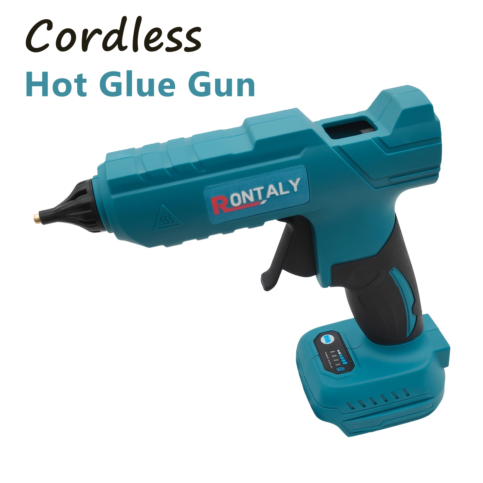 Image of 80w Cordless Hot Glue Gun Compatible With Bl1860b 18v, Electric Hot Melt Glue Gun, Fast Heating, For Craft Hobby And Home (tool , Hot Melt Adhesive Stick And Battery Not Included)