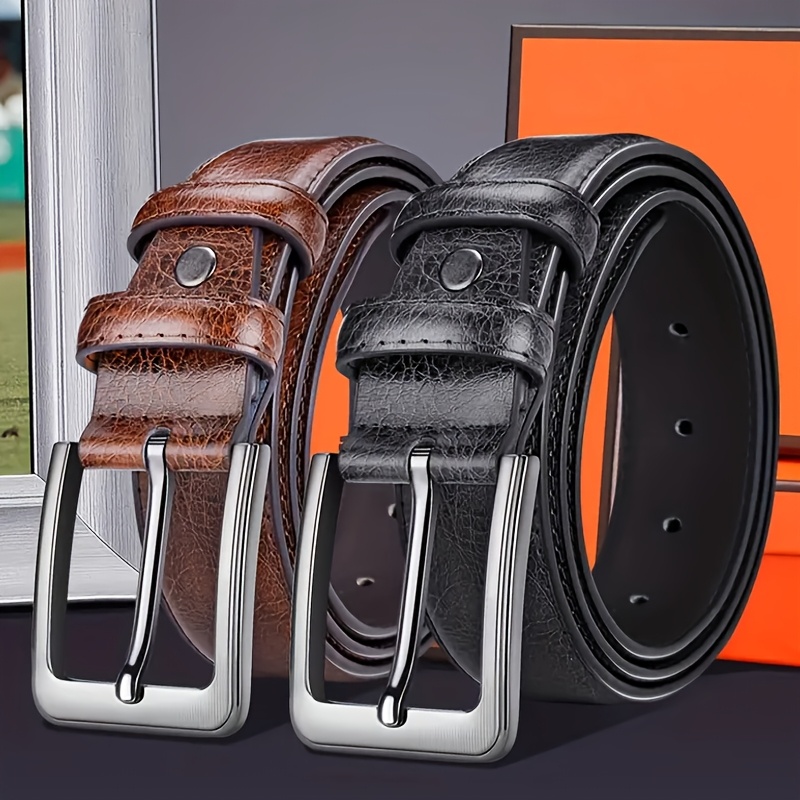 1 2pcs set mens pin   casual belt daily commuting business party festival birthday gift Product details 0