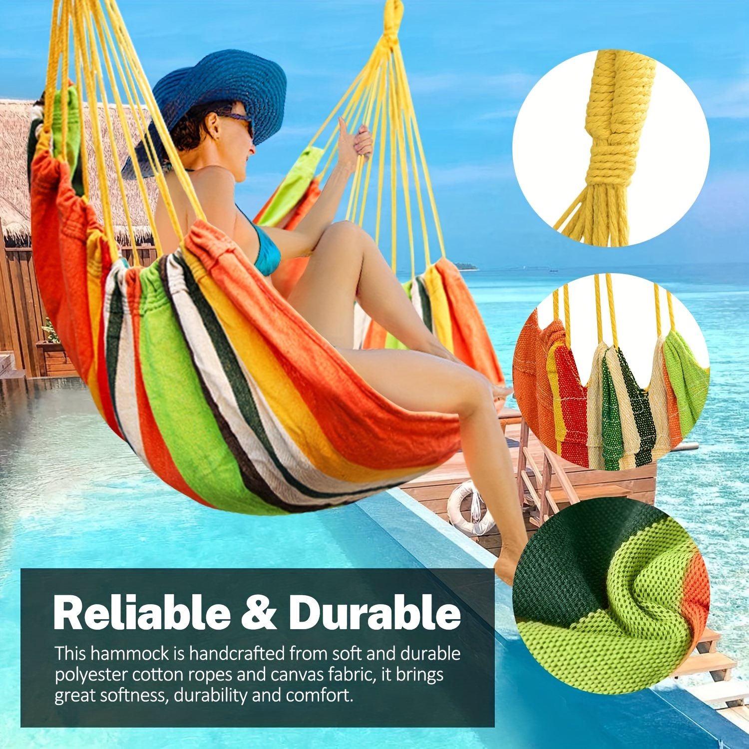 Canvas hammock chair sale