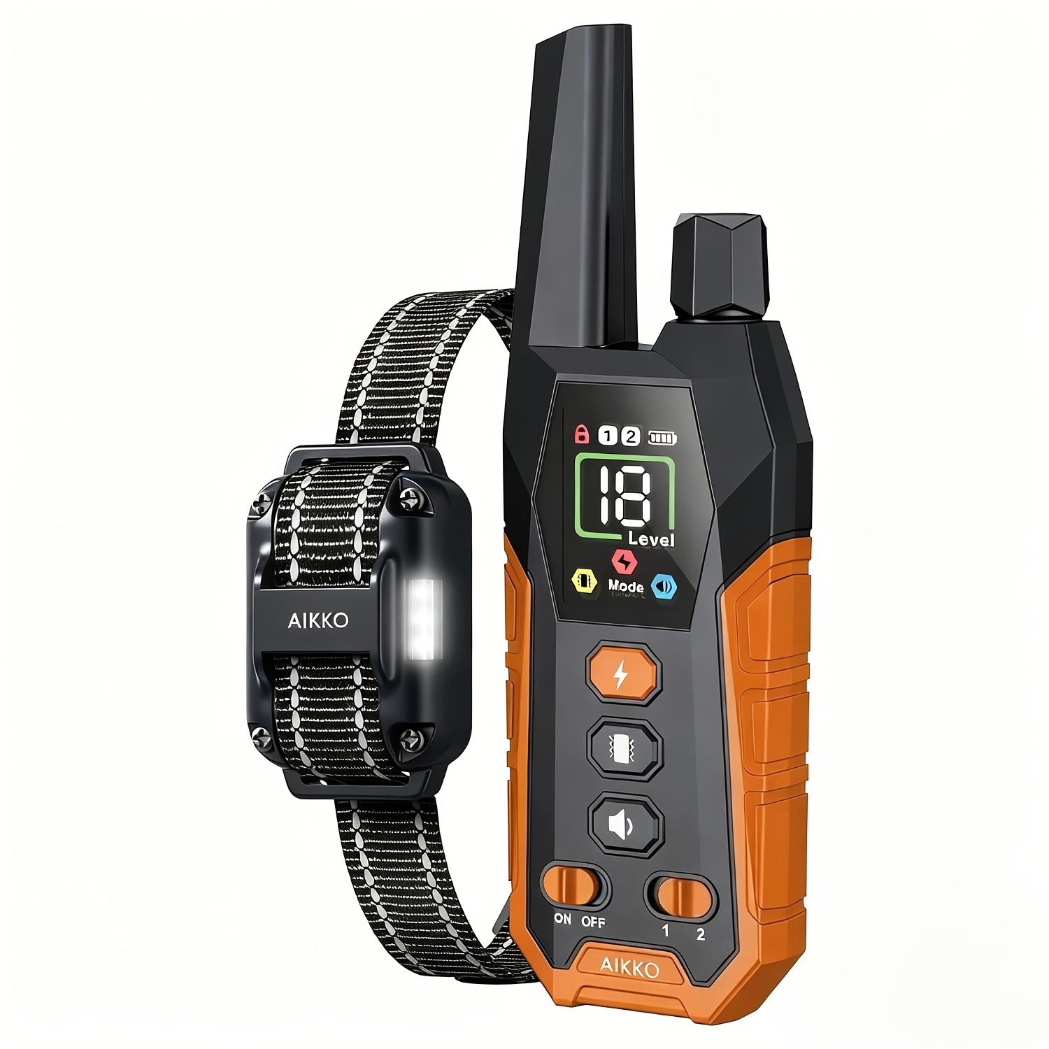 Dog Shock Collar- 2600ft Shock Collar For Dogs With Remote Control, 3 (/vibration/shock) , Security Lock For Large Medium Small Dogs