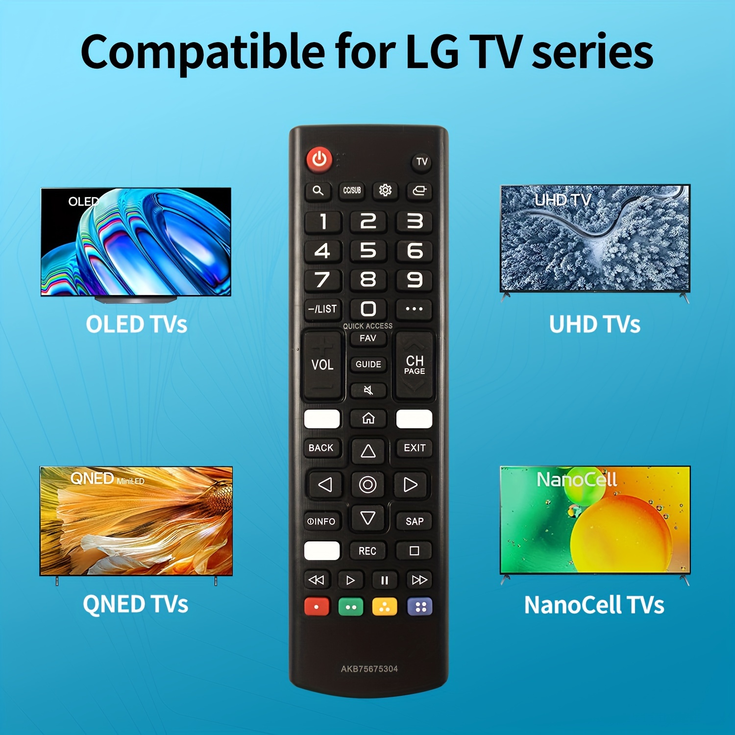 RC802N YAI2 Remplacement TCL Smart TV Télécommande Pour TCL - Temu Belgium