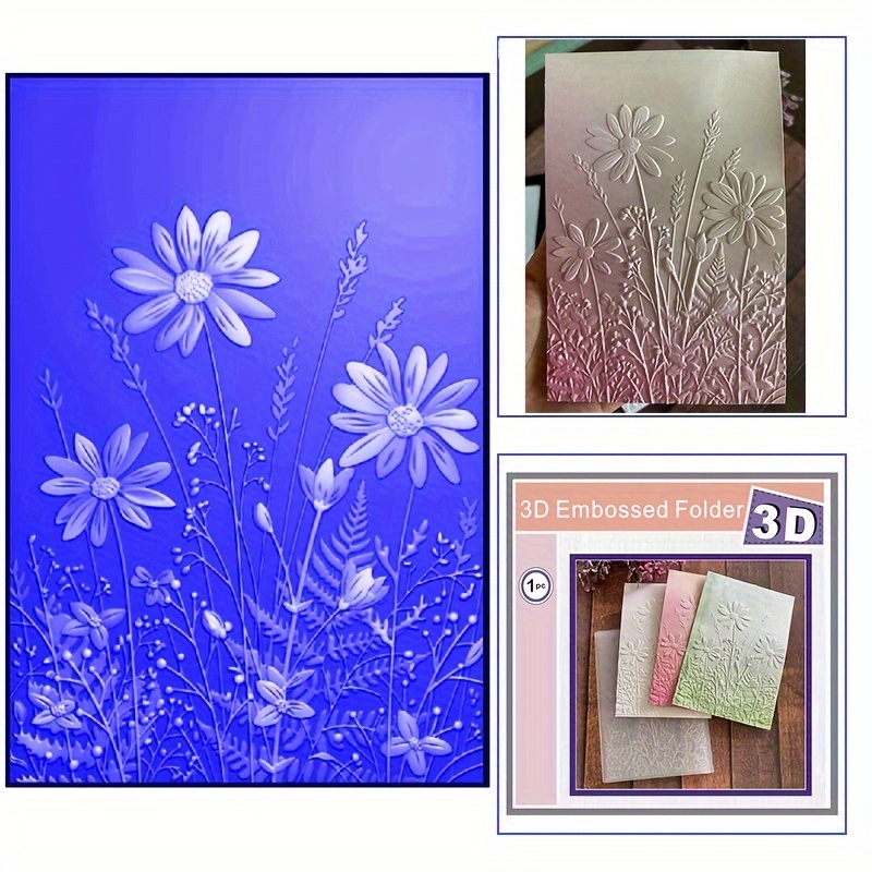 

2024 Newest 3d Embossed Folder, Diy Supplies,