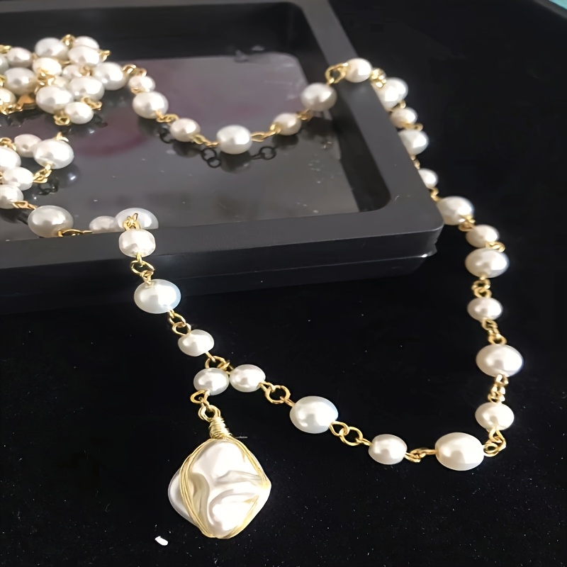 Women's Baroque Necklace for Sweater Chains
