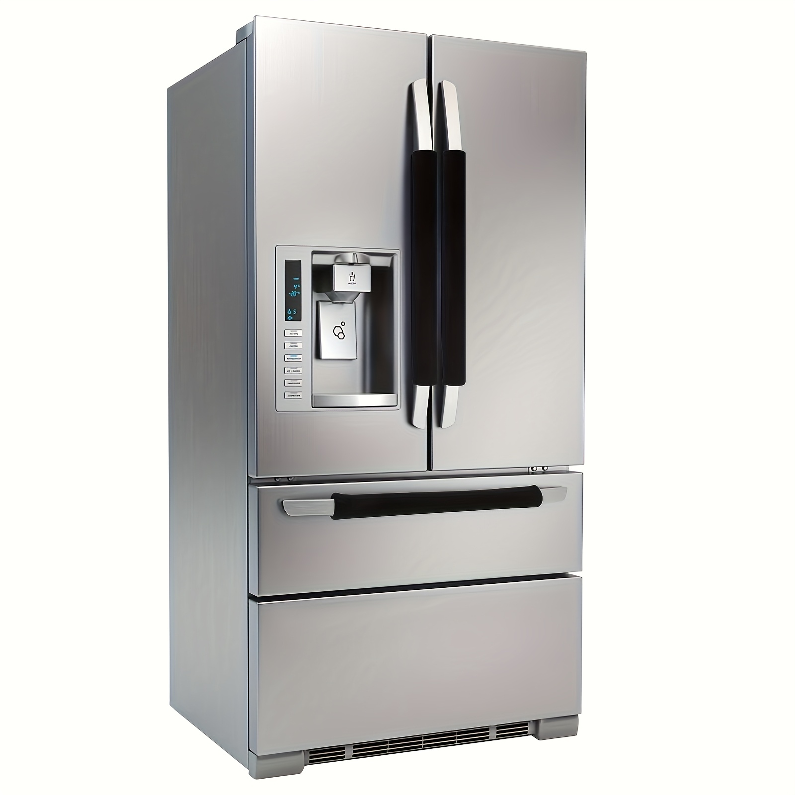 ABOOFAN 2ensembles Housse De Poignée De Réfrigérateur Décorative De Compatible Avec Réfrigérateur Lave-vaisselle Four Design Chic Et Confortable Lavable Et