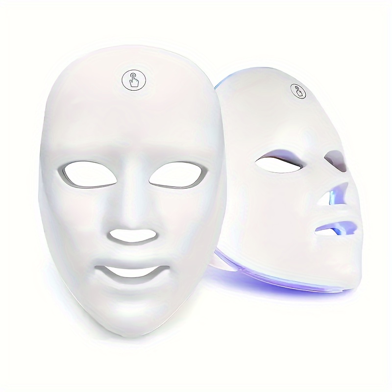 

7-color Rejuvenation Instrument Charging Touch Mask Household Led Large Light Beauty Facial Mask Introducer