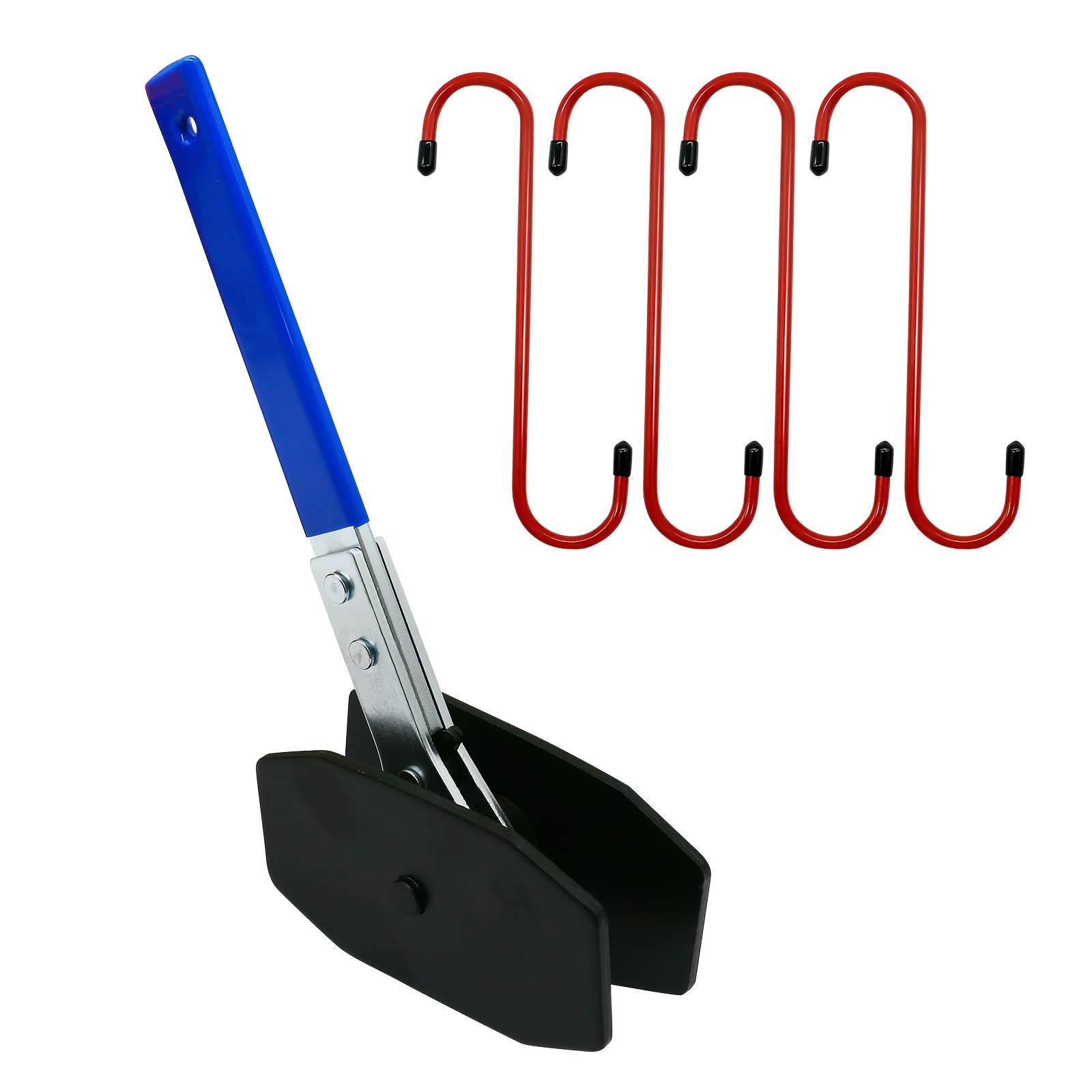 TEMU 360°brake Caliper Press Tool With 4 Caliper Hangers-4 In 1 Universal Disc Brake Caliper Tool Ratchet Piston Spreader Automotive Tools For Car Brake Repair For Single