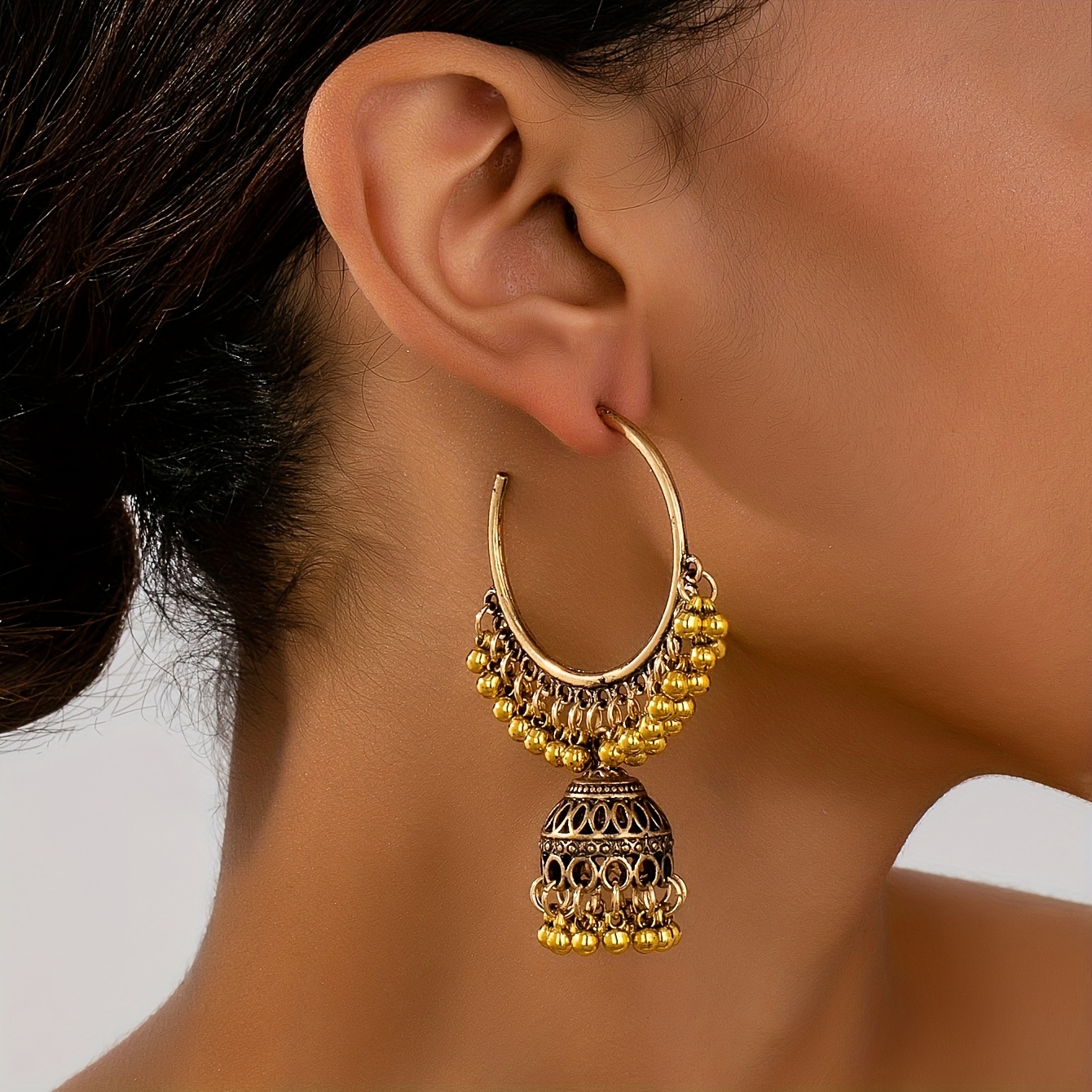 A Pair Of Middle Eastern Retro Elegant Pendulum Earrings Women's Holiday Birthday Dating Prom Banquet Party Vacation Shopping Daily Additions