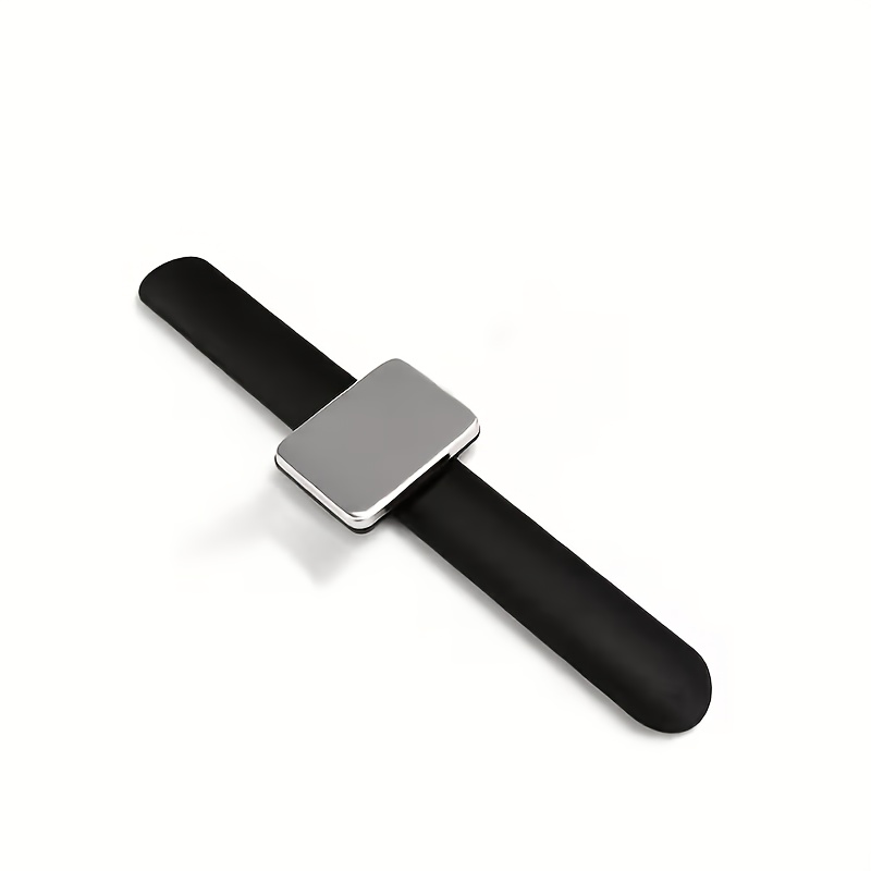 TEMU 1pc Magnetic Wristband Magnetic Needle Holder Salon Hairdresser Wristband Magnetic Needle Pad - 3 Colors Optional