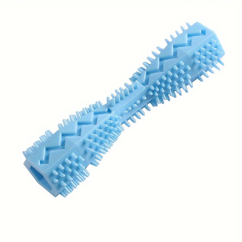 Dog Toothbrush Toy: Soft Rubber Molar Stick For Interactive Cleaning And Chewing!