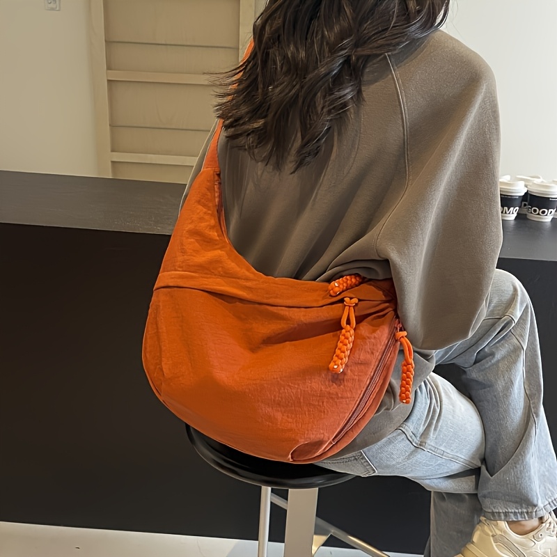 TEMU 【特別なトなレディースナイロンクロスボディバッグ】軽量付きバッグ、普段使いやファッションに最適、ファッションアクセサリー|トクロスボディバッグ|ナイロン素材バッグ