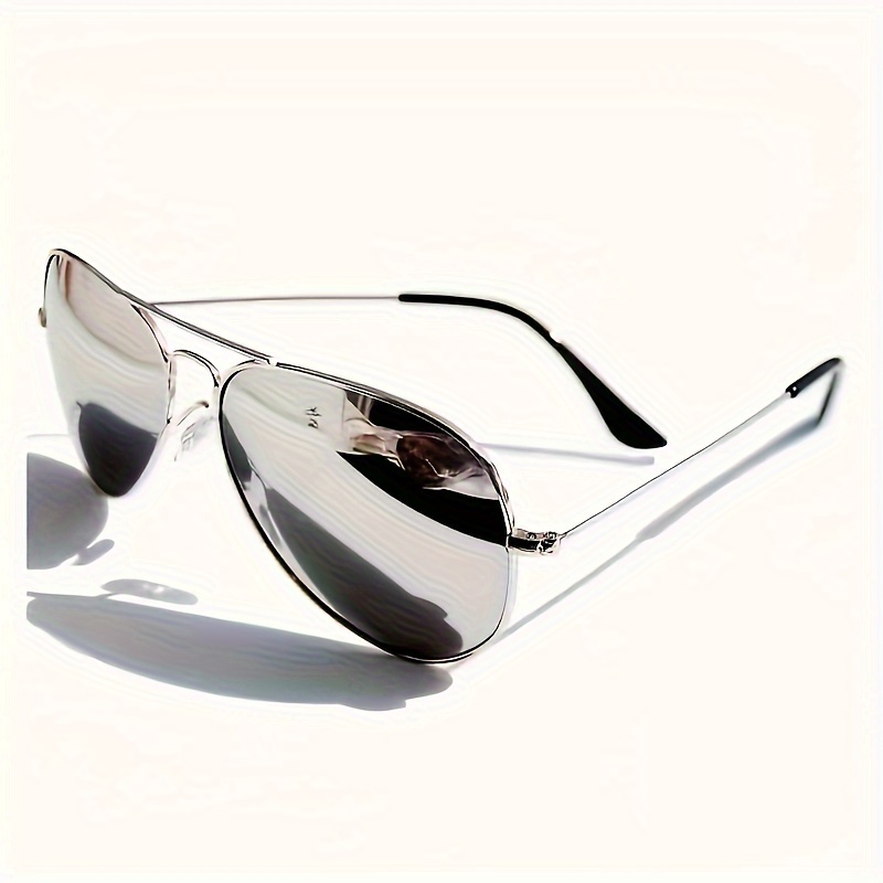 

Stylish Fashion Glasses For - Metal Frame, Mirror Lens, Sports, Driving, Travel & Fishing