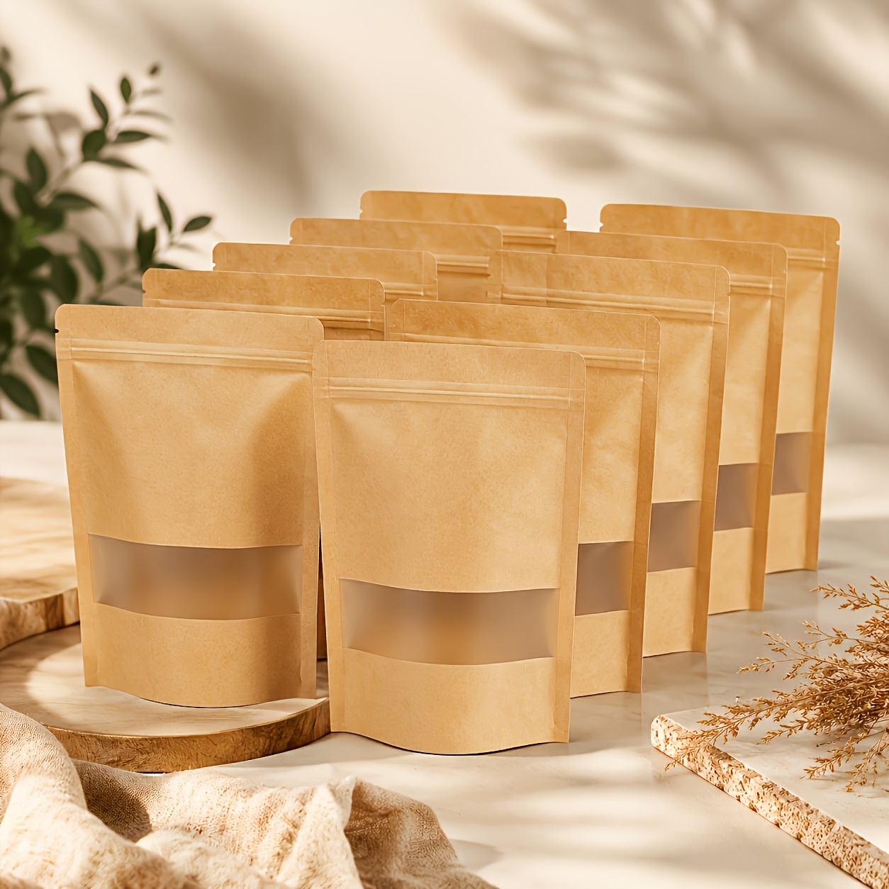 TEMU Lot de 99 sacs autoadhésifs 3,94x5,91 po (10x15 cm) réutilisables, étanches à l'humidité et à l'huile, sacs de rangement, épaissis et , pour le