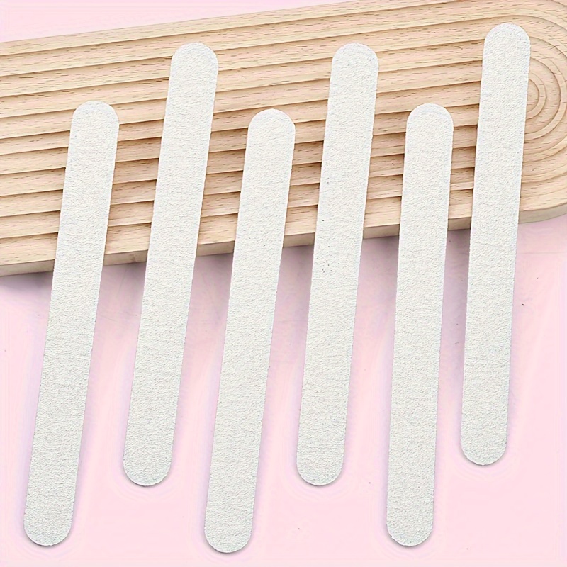 13pcs Washable Single-Sided Grey Sandpaper Nail File Set