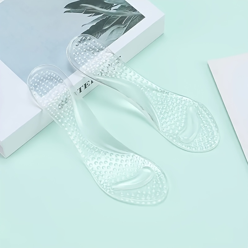 Image of Women&;s Sandals & High Heels Gel Arch Insoles - Non-slip Shock Absorbing Inserts With Half Size Adjustment, For & Support, Shoe Insoles, Wearresistant Insoles