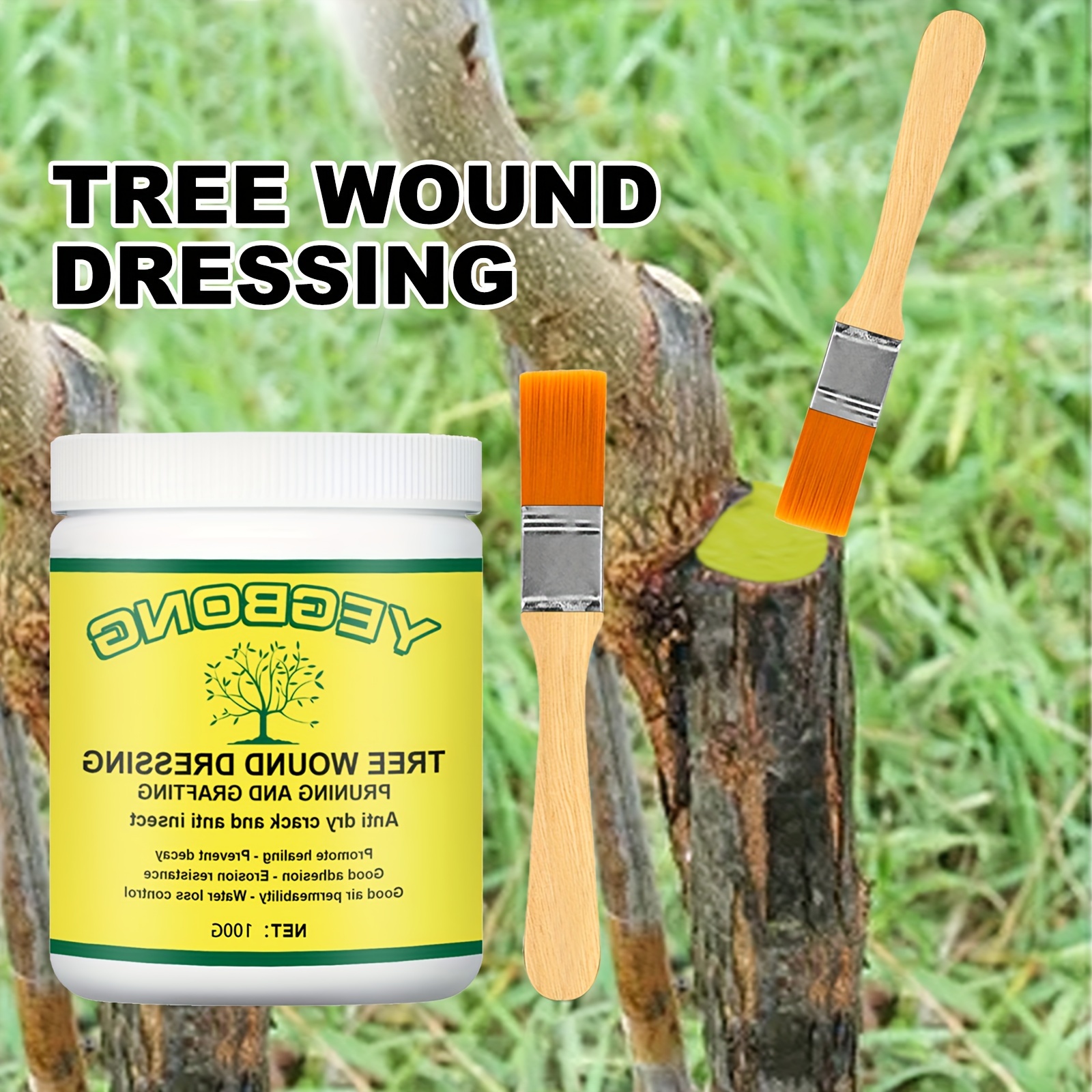 

Tree Grafting Sealant - 1pc, Pruning Paste For Large Trees