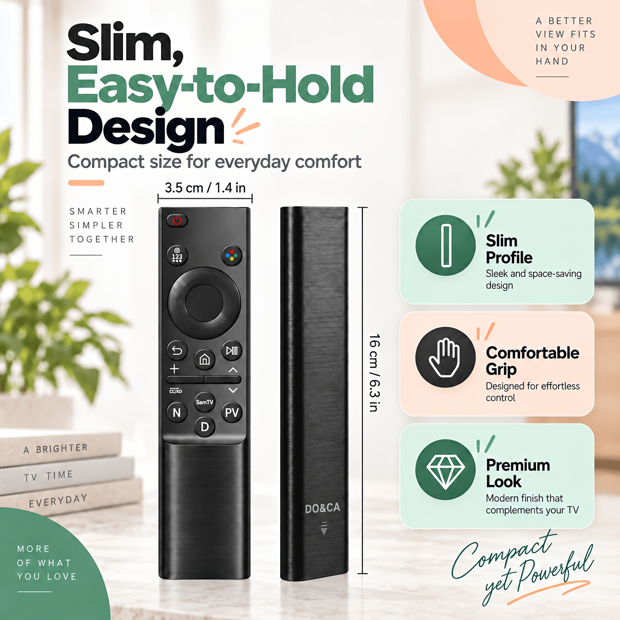 Universal Remote Control for Samsung Smart TVs