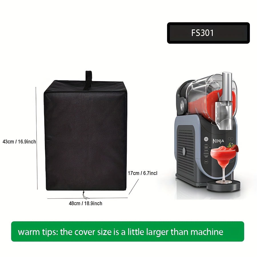 Ice Cream Maker Cover With Pocket Summer Slushie Drink Machine Cover For Drink Maker