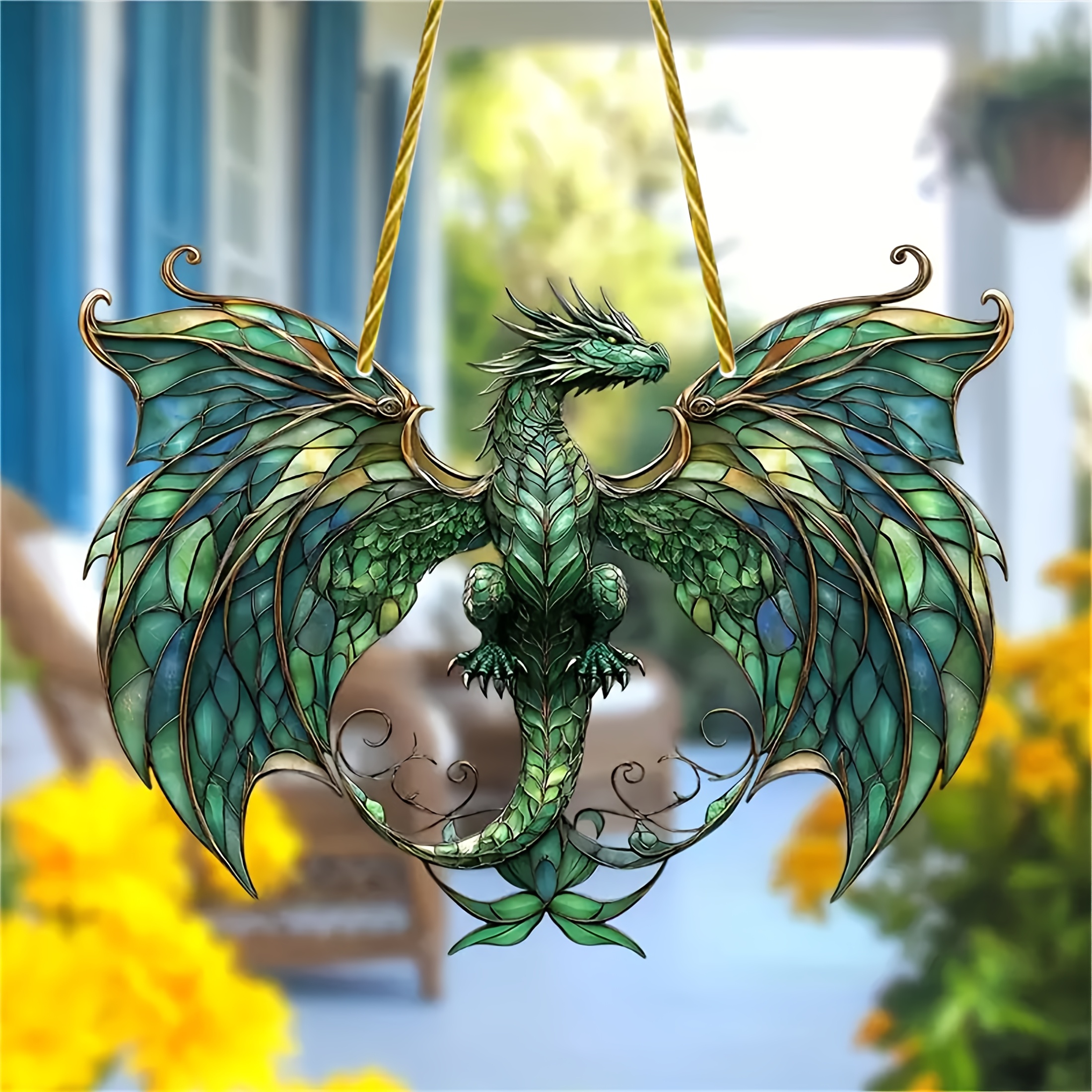 

Dragon Acrylic Sun - Stained Wall Decor With & , Ideal For Living Room, Bedroom, Office, Kitchen, Bathroom - Perfect Birthday Gift For , Dragon Decor