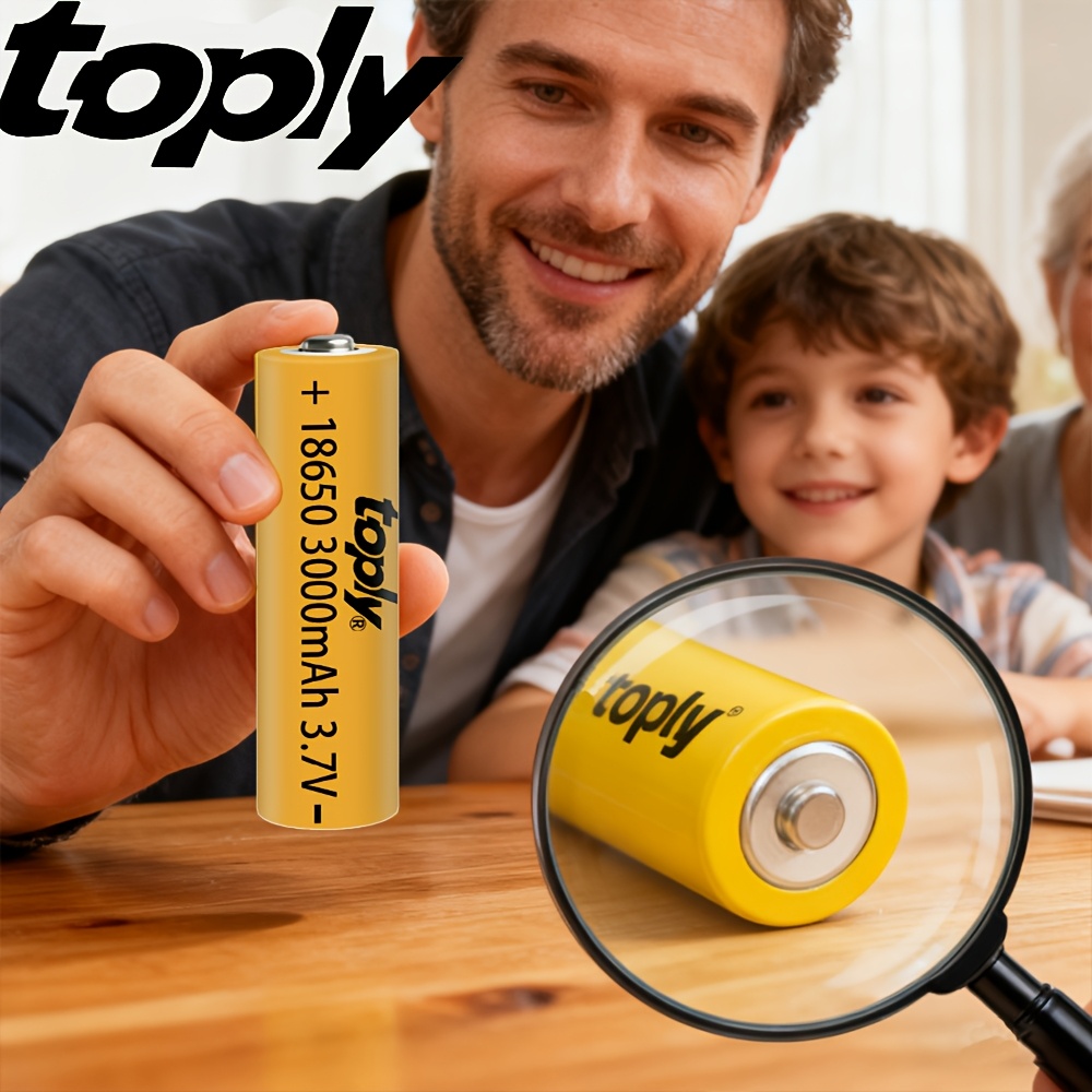 Аккумулятор Li-ion 18650 TOPLY 3.7V 3000mAh