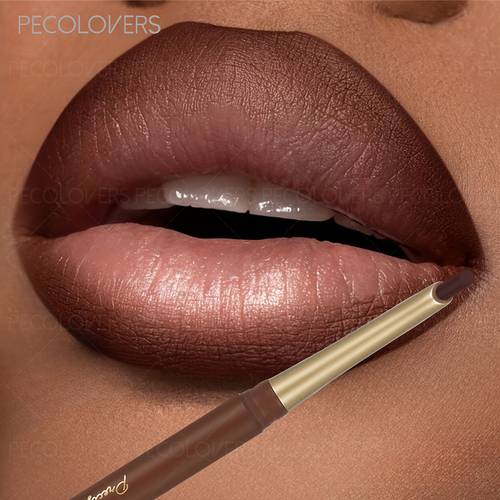1 stück matt lippenstift lippenkonturenstift nude farbe langanhaltend wasserfest glatter lippenkonturenstift ideales geschenk zum muttertag make-up