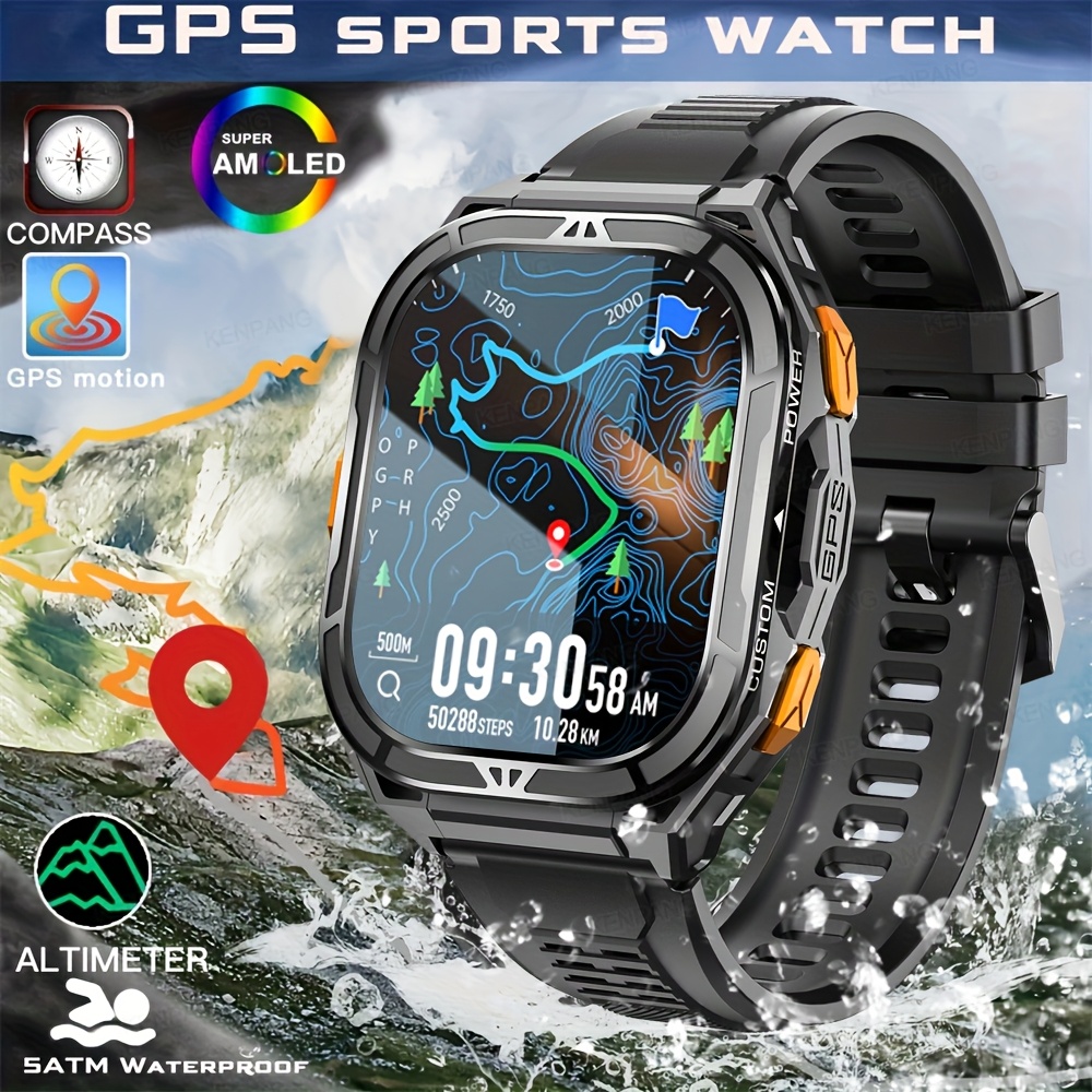 reloj inteligente deportivo gps posiciones Temu Chile