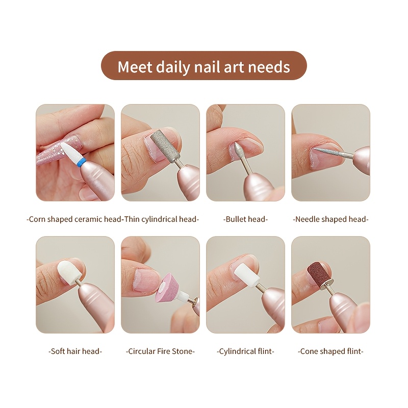 DENGXUN 2-in-1 Nail Drill & Nail Lamp with LED Display