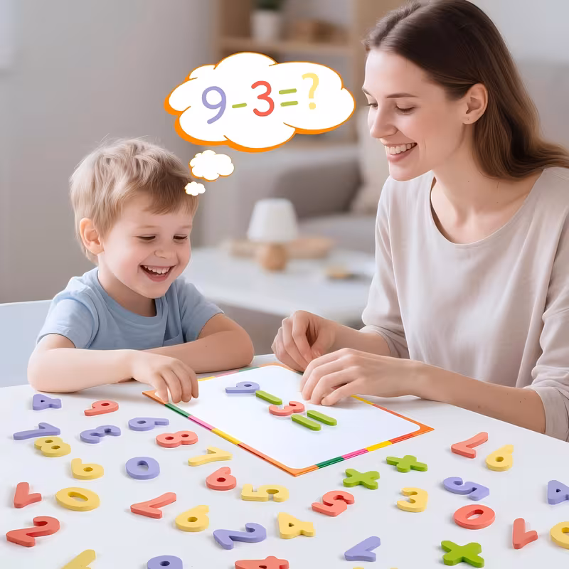 26 27 53 79pcs magnetic letters and number stickers for spelling learning toys educational toys for classroom and home back to school christmas and halloween gifts random color Product details 8