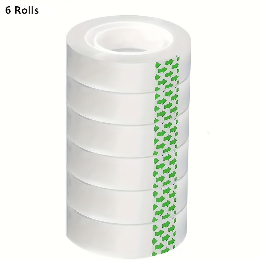 Image of Transparent Packaging Tape - 6/, Super Strong Transparent Tape,used For Gift Packaging, Moving, Office, Crafts - Very Suitable For Homes, , Mailing, Office Supplies