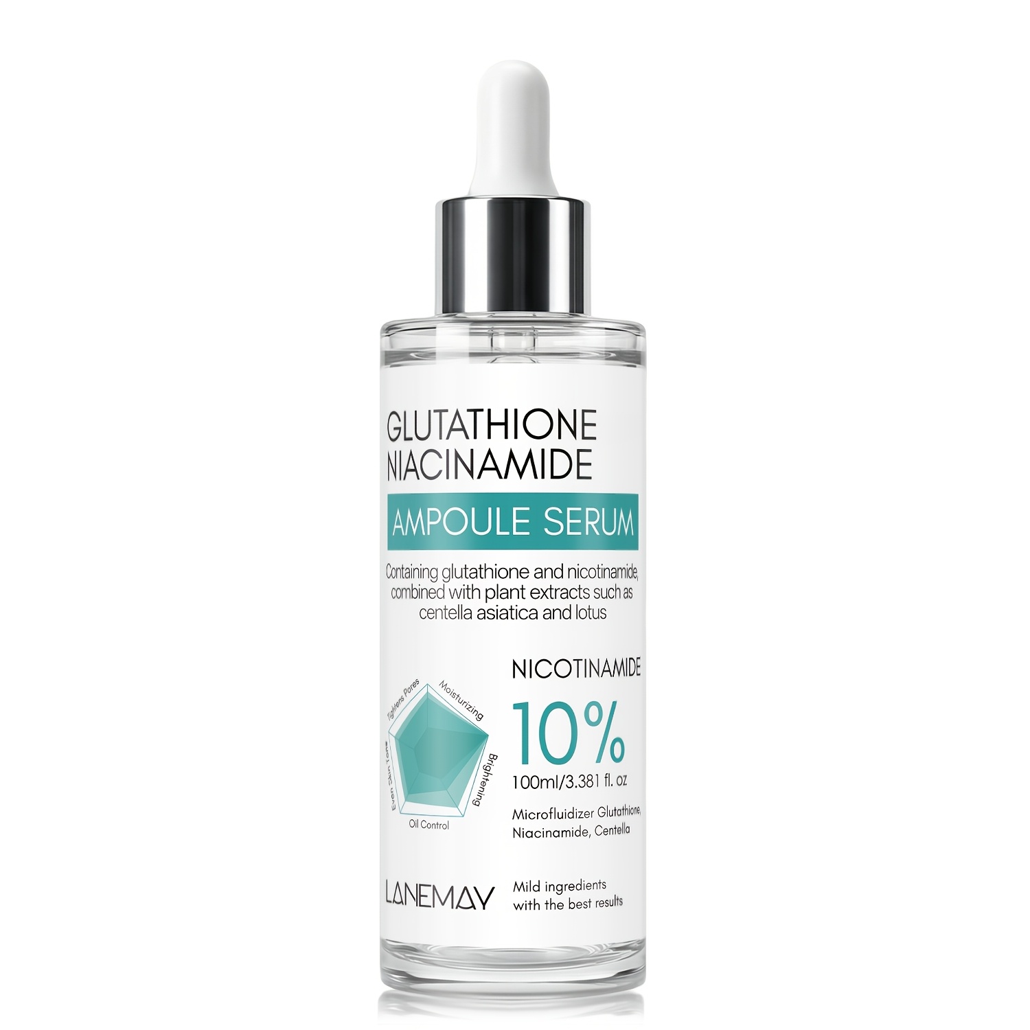 ampoule serum niacinamide glutathione centella asiatica - Temu Qatar