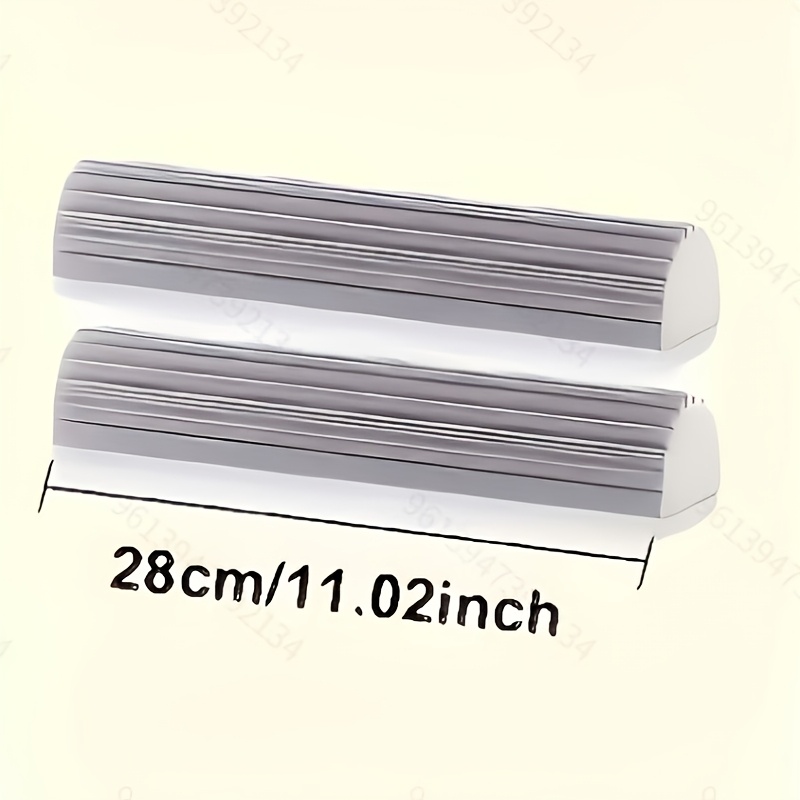 TEMU 2pcs Super Absorbent Sponge Replacement Mop Heads, 28cm/11in And 33cm/12.99in, Washing, Ideal For Kitchen, Bathroom, And Living Room Floors,