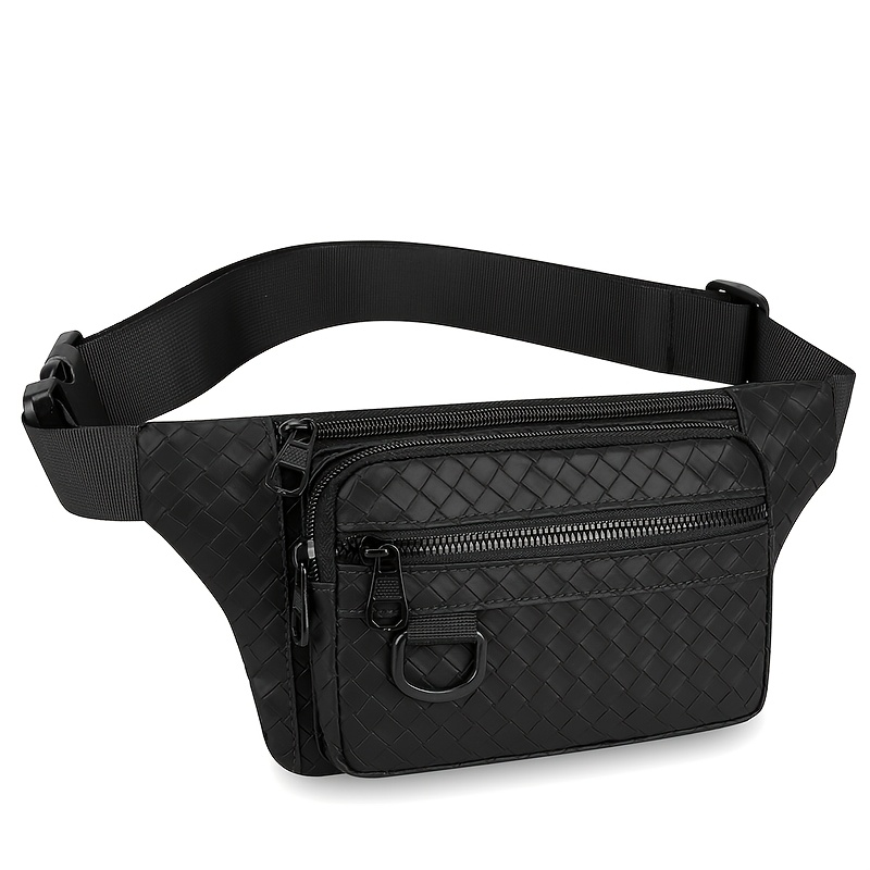 TEMU Men's Waist Pack Casual Fashion Chest Bag Outdoor Lightweight Crossbody Bag Phone Pouch
