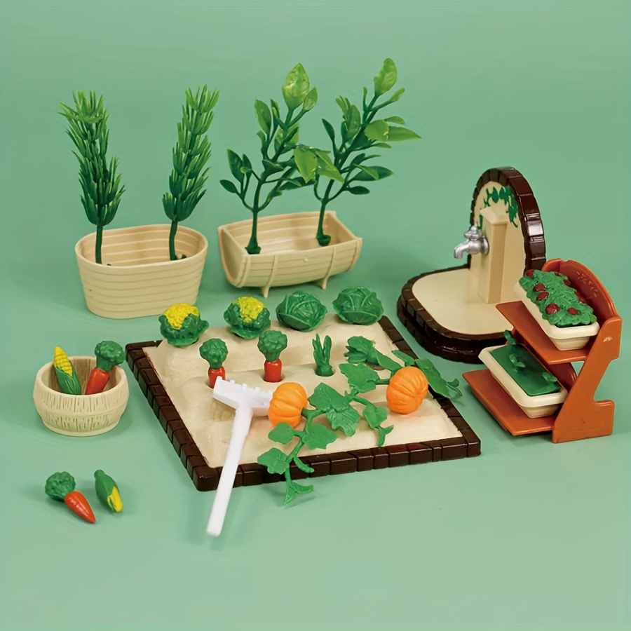

Charming Miniature Playset For Young Youngsters - Rustic Countryside Picnic Scene, Ideal Birthday Gift For 3-6 Year Olds, Miniature Furniture Collection For Play Area