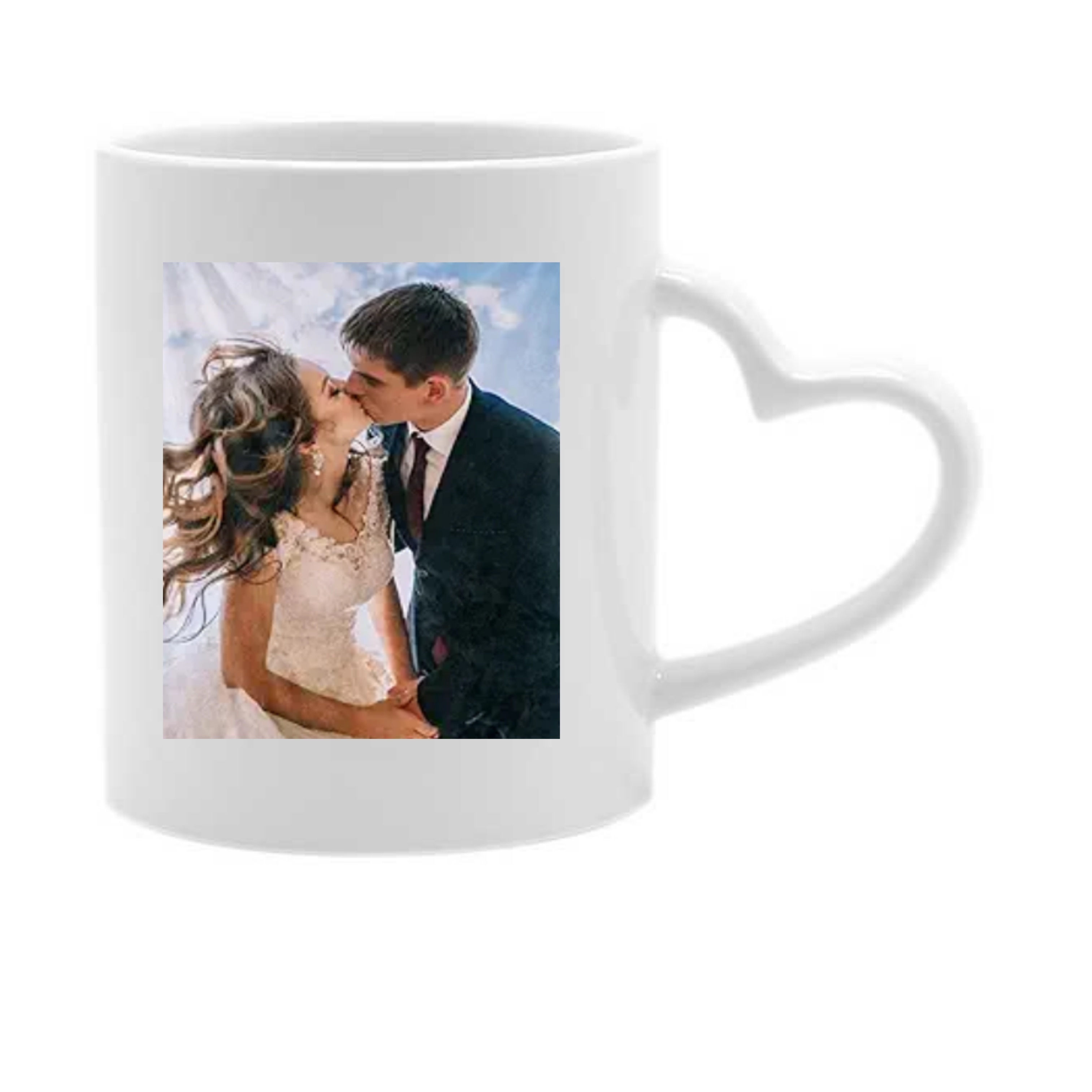 

1pc Personalized Coffee Mug - Design Custom Cup With Photo Text And Logo Novelty Customized Gifts For Men And Women Tea Cup Personalize 11oz Both, For Office