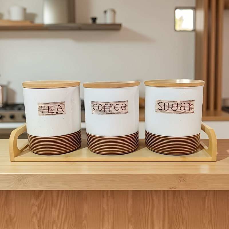 tea and sugar container set sold on Temu United States
