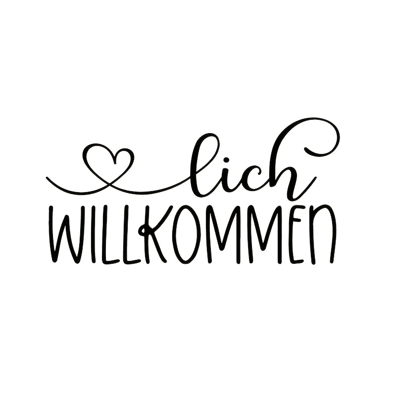 Sticker "welcome" Decorative Window, Window Sticker, Door Decal, Front Door Sticker, Car Sticker, Car Window Decoration, Vinyl Sticker