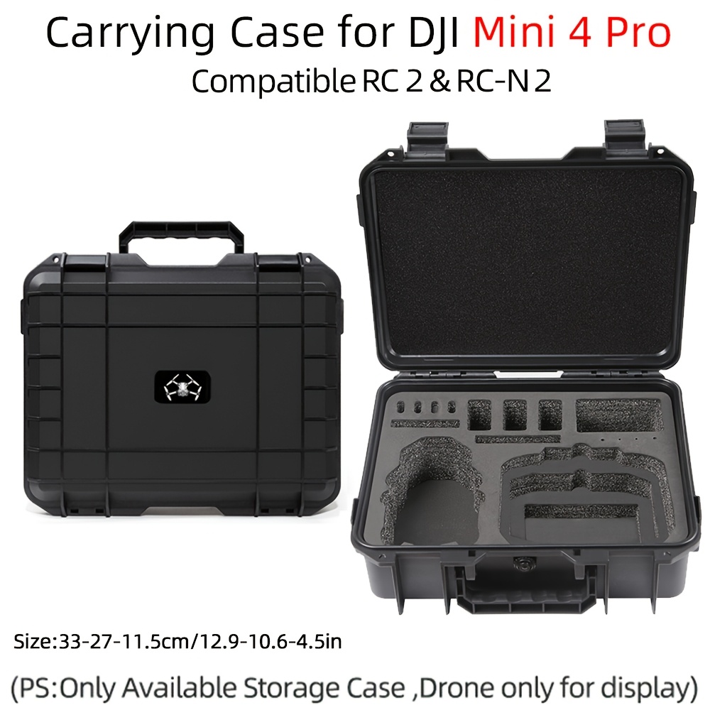 For 4 Pro Case Mini 4 Pro Case Mini 4 Portable Box Hard Shell Large Capacity Case For Universal Additions